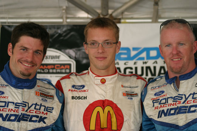 Carpentier/Bourdais/Tracy, Laguna Seca, 2004